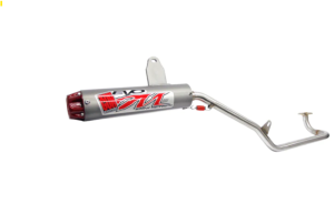 Kawasaki KFX 90 Performance Exhaust - Big Gun - Evo M Series - Red - `08-`23